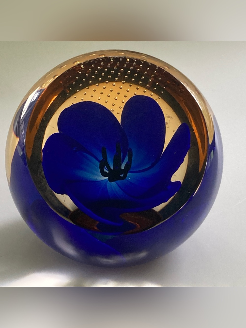 Caithness Lead Crystal Paperweight